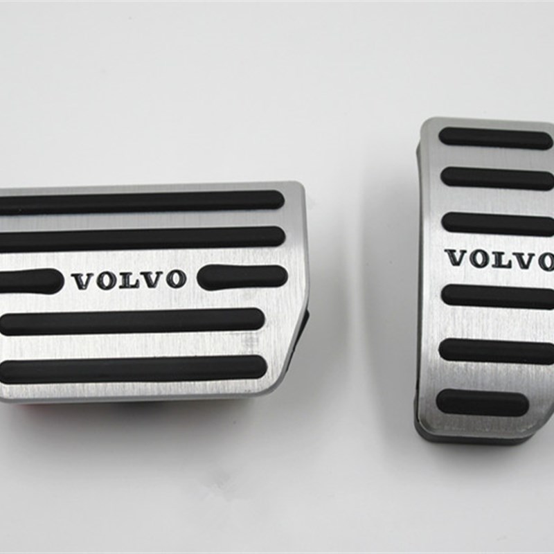 沃尔沃S90/V90/XC90/XC60/S60L/S80内饰改装油门刹车脚踏板铝合金