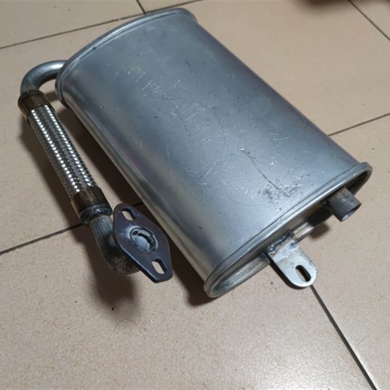 中国一汽静音王排气管驻车空调发电机消音器消声器排气筒废气管