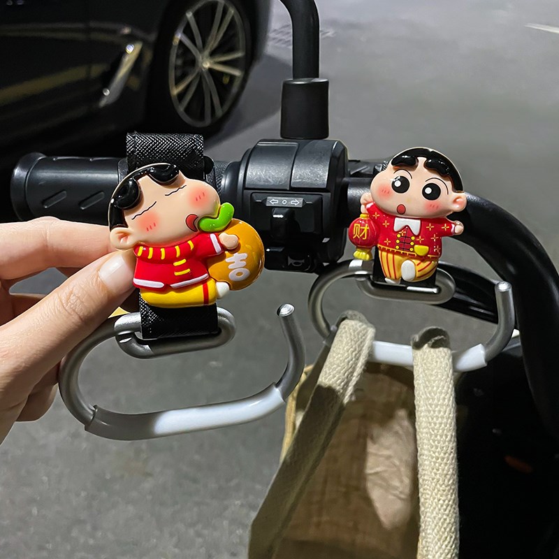 电动车挂钩前置通用强力承重编织电瓶车摩托车自行车头盔外卖挂钩