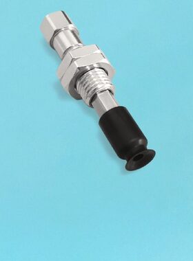 B15-2-S真空吸盘机械手红色气动工业吸嘴硅胶吸盘SZU10N-EI20-M10