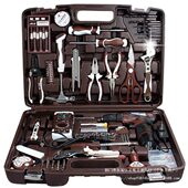 五金工具套装 电工组套家用多功能手动维修锂电钻家用工具箱