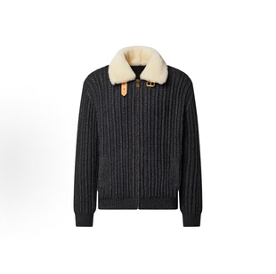 束腰夹克外套 羊毛拉链短款 25FW男女情侣明星同款 王楚钦 Adam