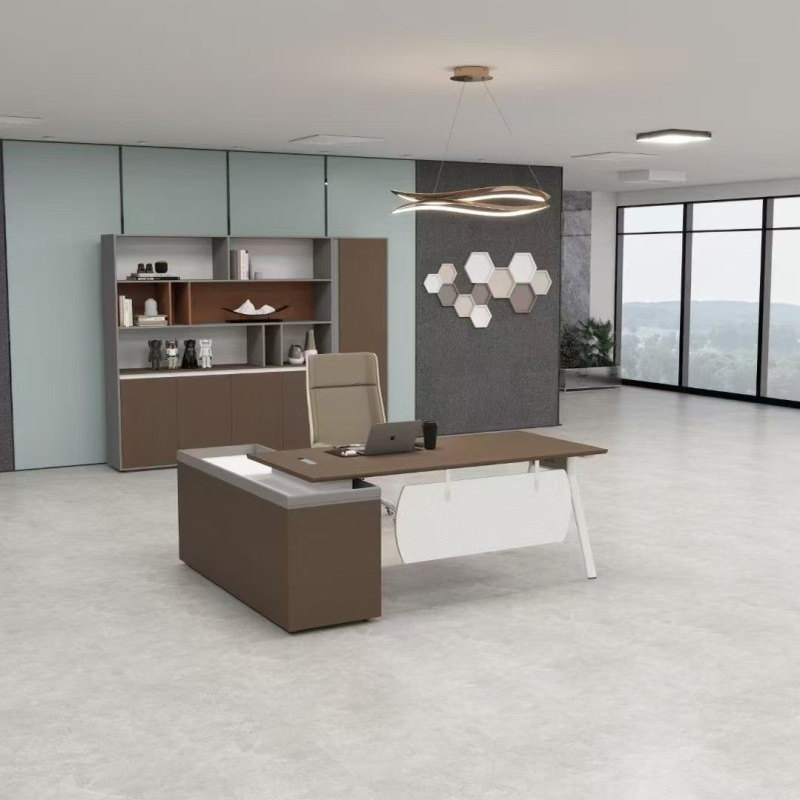 简约办公桌老板桌办公大班台主管经理桌