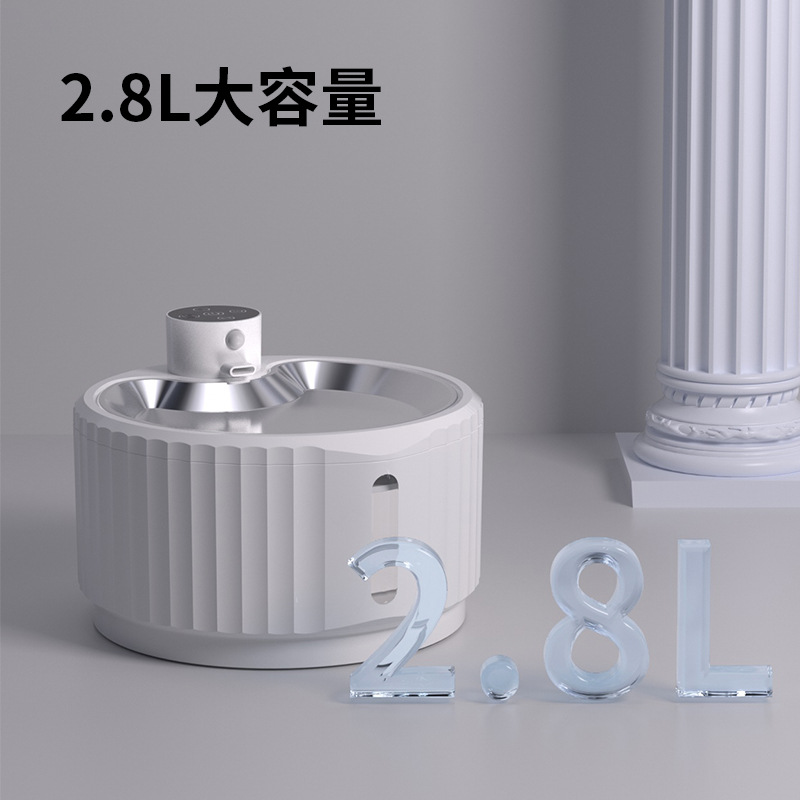 2024新款猫咪饮水机自动循环出水客厅用狗狗喝水碗宠物自动喂水器