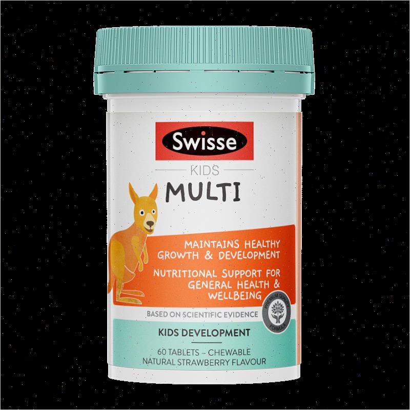 Swisse斯维诗儿童复合维生素b族维c多种微量元素维c咀嚼片*