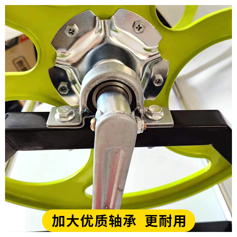 4分6分1寸水管收纳层架t加厚卷管架子手摇绕管铁架喷雾器喷药管卷