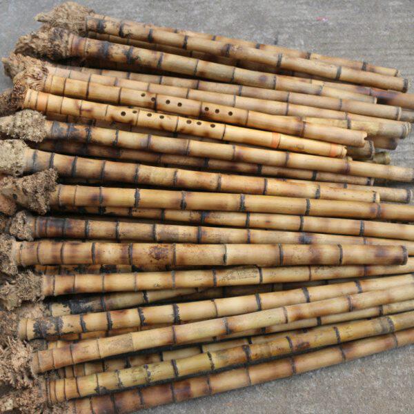 精品毛竹南箫料 福建南音洞箫料 烤好调直琴箫料十目九节批零定制