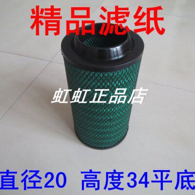 K2034PU平底精品系列适配福田时代金刚728自卸车空气滤清器国五