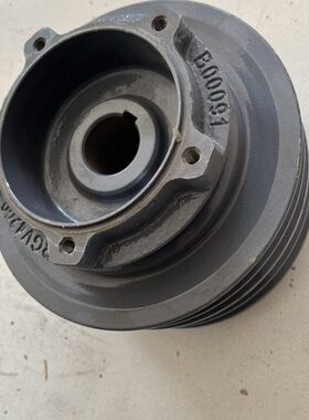 雷沃RG70收割机配件 原装风机输出皮带轮 0012a动力传动皮带轮