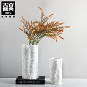 北欧简约现代客厅餐桌树脂插花器电视柜家居装 饰品轻奢花瓶摆件