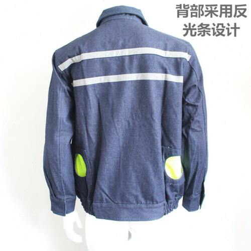 夏季焊接专用电焊服降温服空调风扇服阻燃防火防静电工作服焊工服