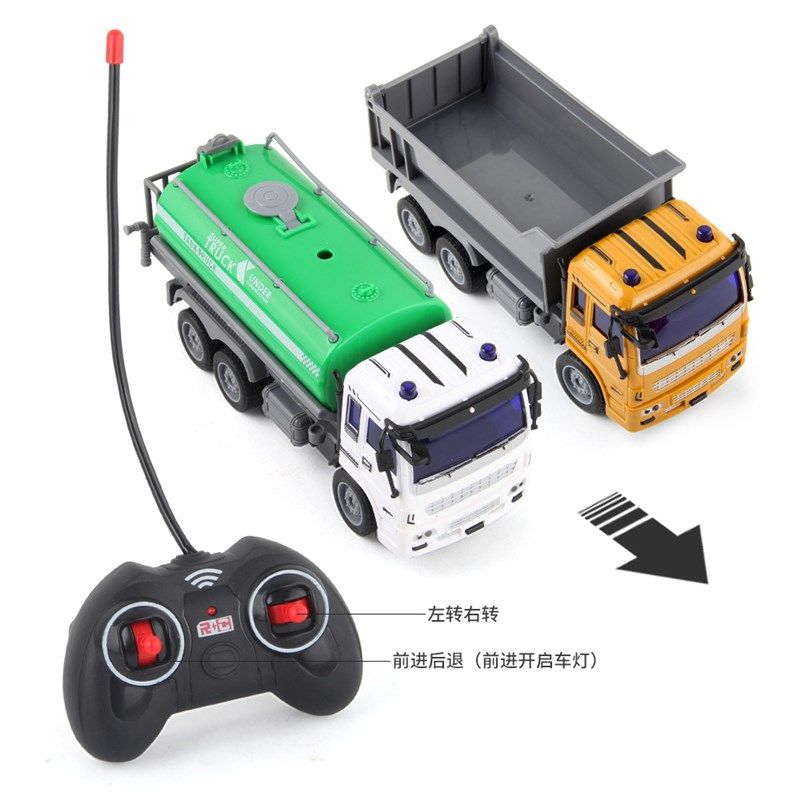 跨境货源 10款儿童电动遥控挖掘机工程车消防车2通遥控车男孩玩具,玩具/童车/益智/积木/模型,惯性/回力/滑行玩具,淘宝优惠券,粉丝福利购,淘宝优惠卷