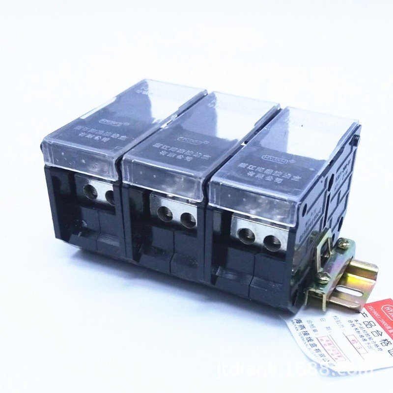 海燕 FJ6D-200-03/6  三相六表户导轨式分线端子 3进6出分线端子
