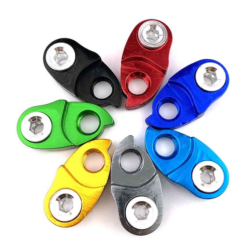 山地自行车后拨延长器车架尾勾H加长座拓展飞轮延长尾勾