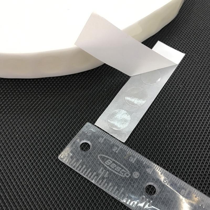 对联双面胶点 5j000粒一卷 两面保护纸鼻涕无痕点胶 可移双面胶点