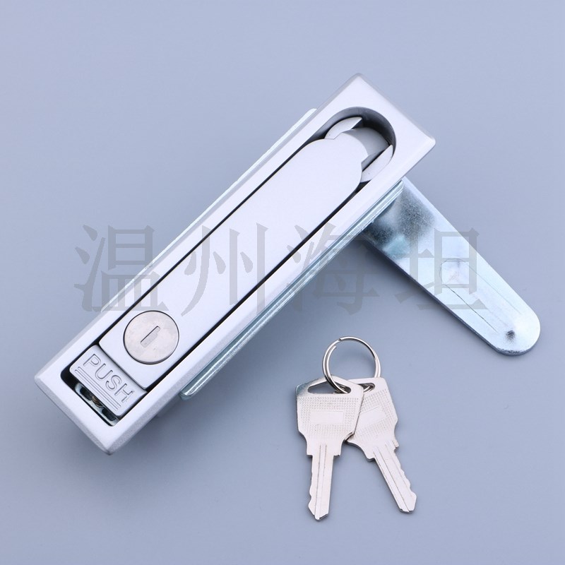 MS712-2A k配电箱柜门锁 开关控制机柜锁具 MS712-3A平面锁