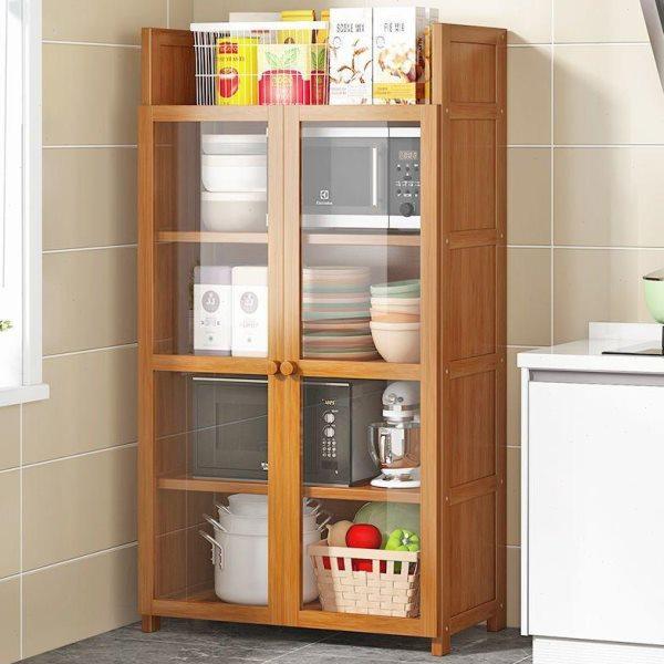 厨房用品置物架家用落地多层微波炉架烤箱收纳架放锅多功能储物架,厨房/烹饪用具,微波炉置物架,淘宝优惠券,粉丝福利购,淘宝优惠卷