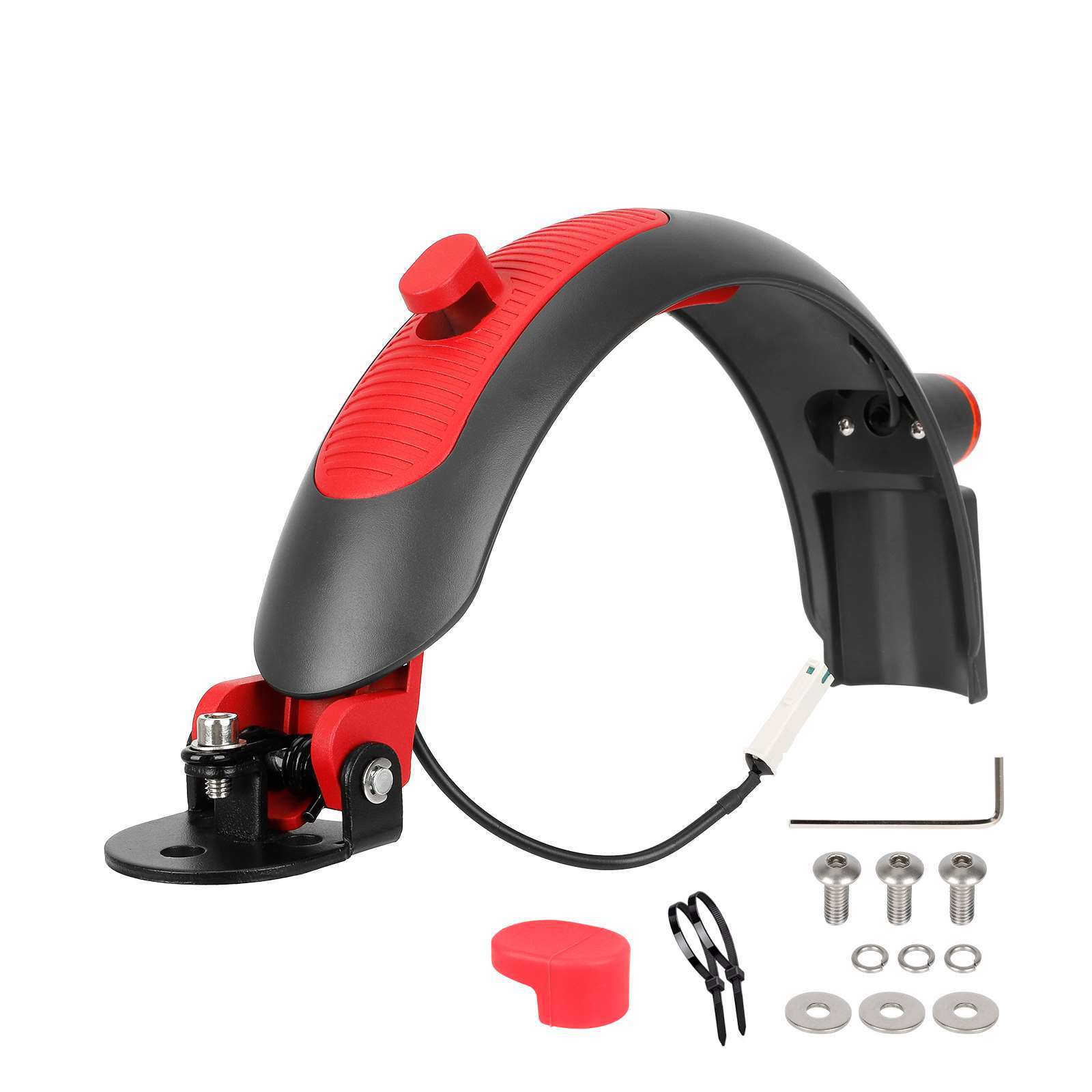 适用小米M365 pro pro2 1S电动滑板车带刹车铝合金高端后挡泥板