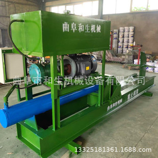 电动多瓣刀分裂0机50吨压力卧式圆木劈柴机液压破柴机树根劈木机