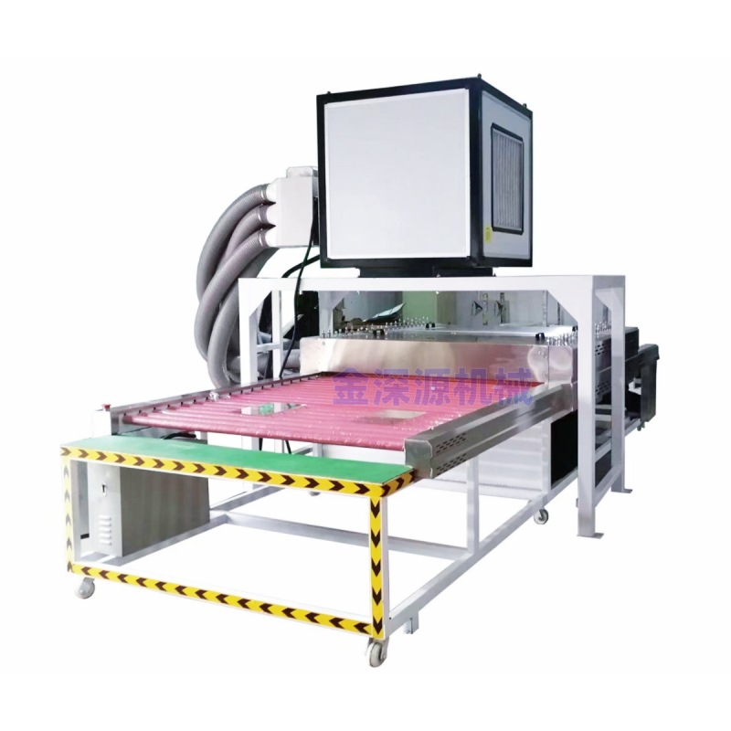 800 1000岩板光学装饰镜子磨边平面玻璃清洗烘干一体机玻璃倒角机