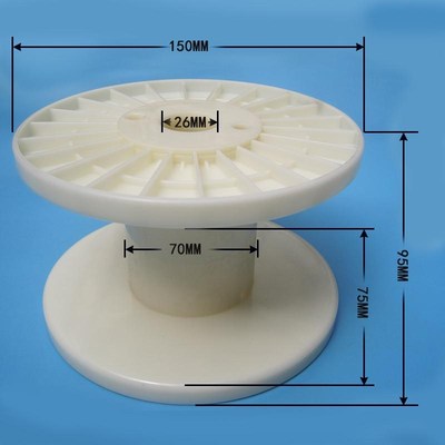 塑料线盘 工字轮 线棍子贵金属绕丝漆包线O加厚耐摔tz-150