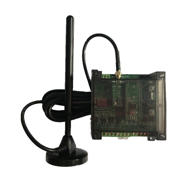 4路开关量遥控PLC无线IO双向采集传输继电器远程控制输入输出模块