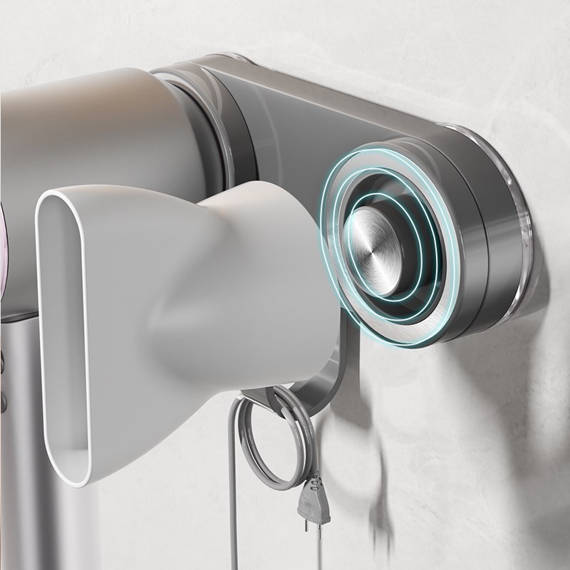 适用高速吹风机磁吸支架免打孔徕芬戴森吹风机挂架康夫飞科风筒架