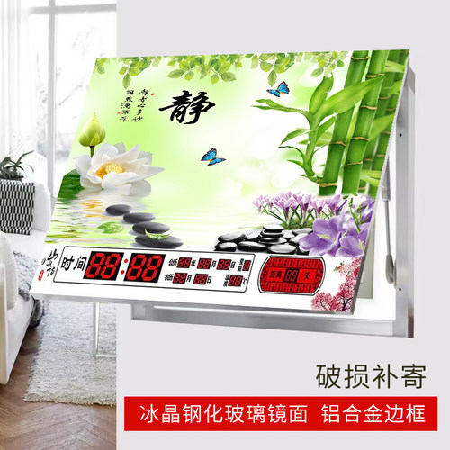电表箱万年历装饰画遮挡电闸箱总开关轻奢新款表箱画客厅餐厅画