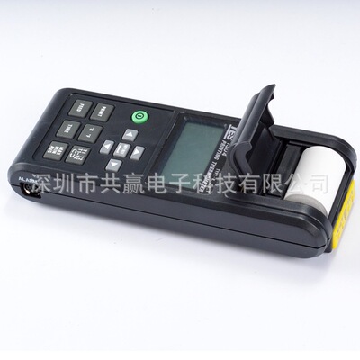 台湾泰仕TES-1304A温度记录表 TES1304A自带打印机温度表 批发
