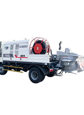 双喷头湿喷台车 隧道地铁喷锚设备SPC23G湿喷机边坡隧道支护喷浆