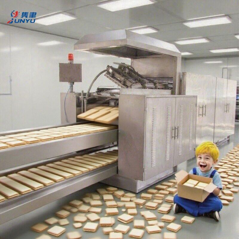 套巧全克力夹心奶油原味香基底草莓果威PVB化草饼香干设备上海隽
