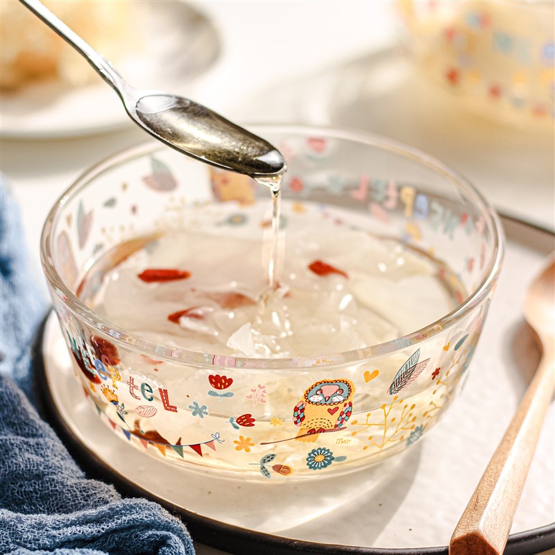 泡面碗带盖可爱大小号餐具沙拉玻璃碗家用学生吃饭的拉面碗套装