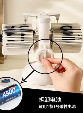 创意复古欧式机械自动翻页时钟摆台式桌面电子日历摆件客厅装饰