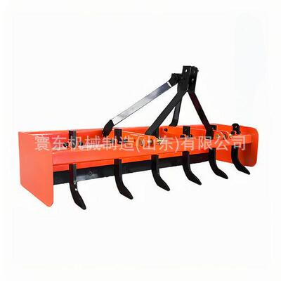 农用箱式平地机刮土板带深松齿拖拉机农机具大棚整平刮土平田器