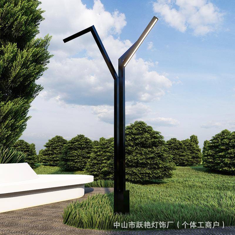 市电景观灯现代简约户外防水庭院灯3米4米公园小区商业街装饰路灯