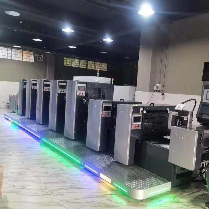 永盛6色轮转标签印刷机不干胶商标印刷机吊牌卡片彩印机