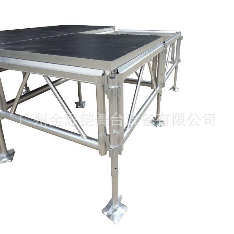 铝合金拼装临时活动舞台架舞台游泳池水下超高田字框加固舞台板