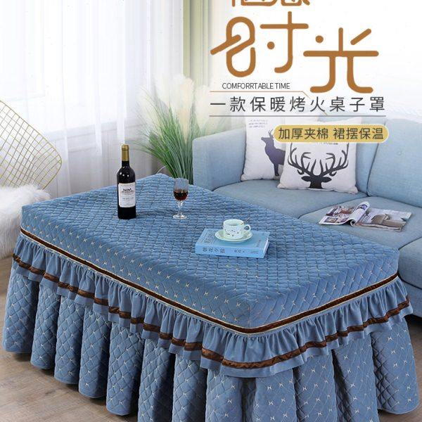 加厚加绒电炉罩套长方形烤火罩新款烤火桌罩电炉取暖桌罩套烤火被,居家布艺,烤火罩,淘宝优惠券,粉丝福利购,淘宝优惠卷