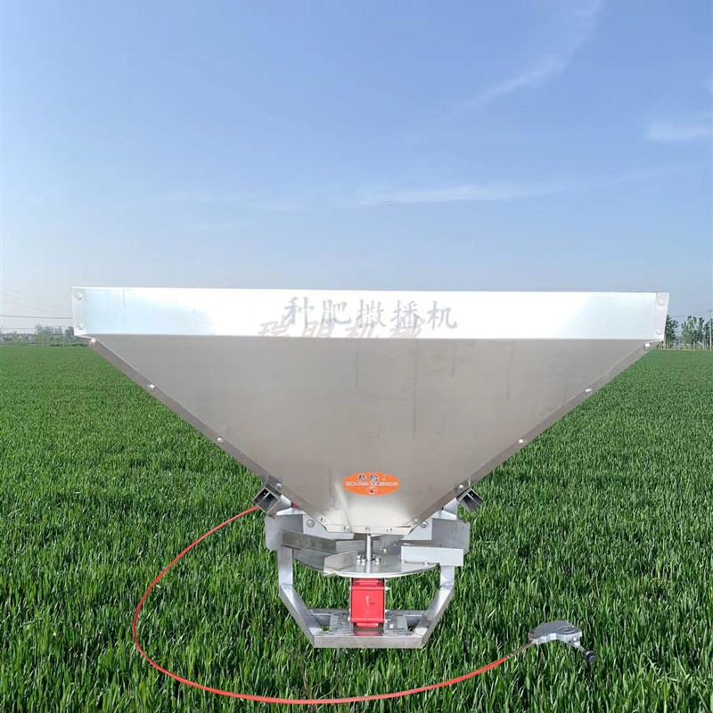 插秧机配套不锈钢施肥机  种肥撒播机  农场专用扬肥器撒肥机