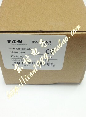 进口Bussmann卡轨保险丝座 CHPV1U CHPV1IU CHPV2U 1000V 30A/32A