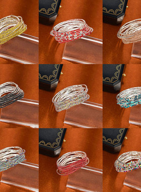 欧美风镶钻女手链2303