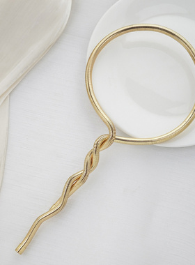 欧美复古金属蛇骨项圈