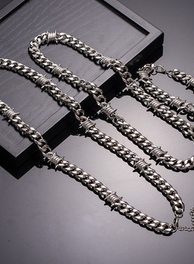 欧美嘻哈古巴链潮酷男饰