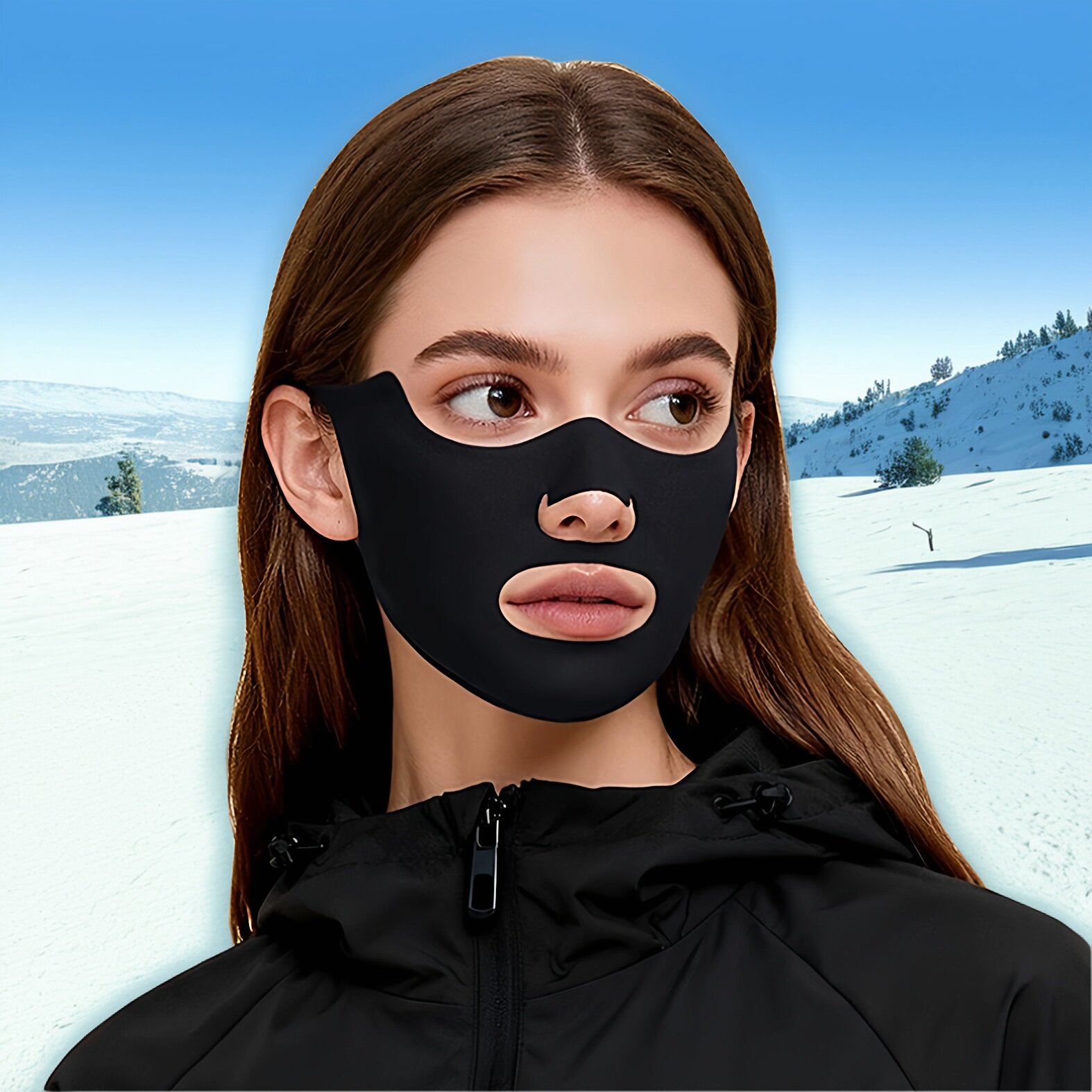滑雪防冻脸贴男女士冬季户外登山跑步保暖防风防寒护脸颊透气面罩,户外/登山/野营/旅行用品,滑雪护具,淘宝优惠券,粉丝福利购,淘宝优惠卷