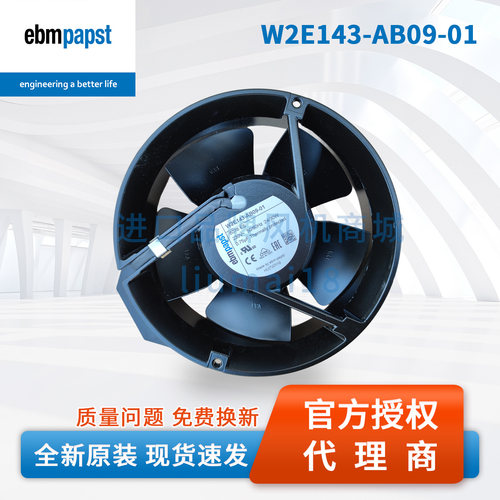 W2E143-AB09-01德国ebmpapst风机
