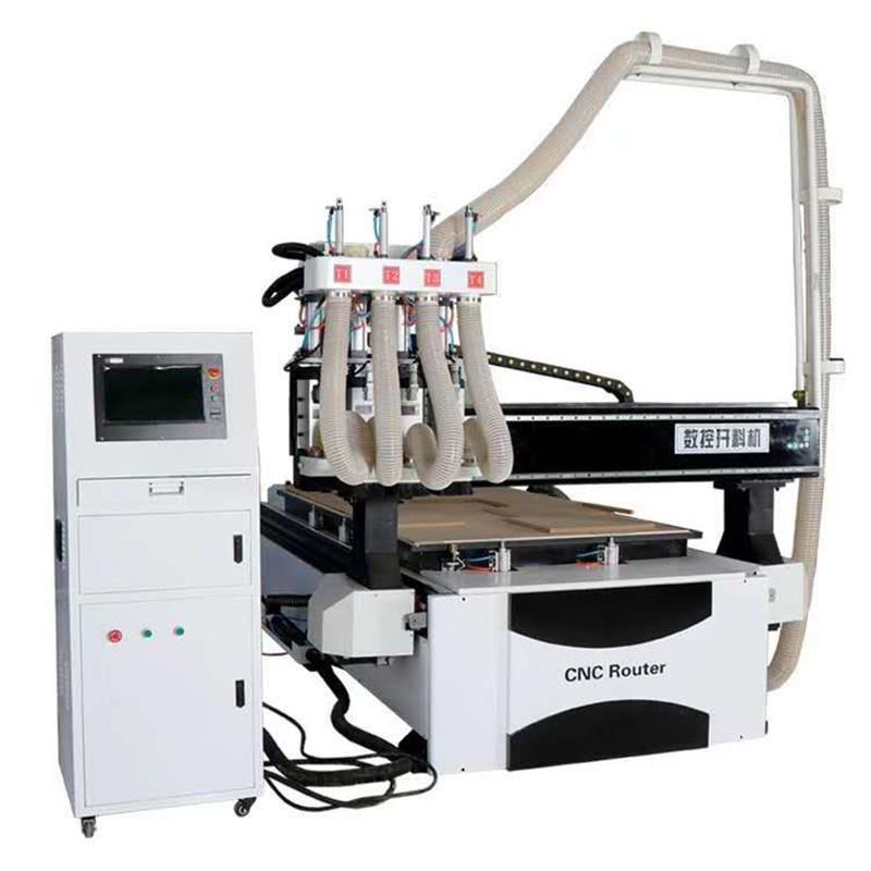 数控雕刻机木工开料机1330四工序开料机板式家具四工序开料机