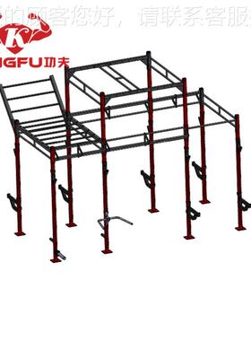 CF健身器 多训功能综合练架深蹲架械C械F健身KF8102-器综合训练器
