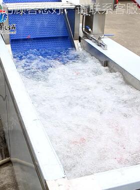 根茎类果瓜清洗切割工 果蔬加清ZOB洗风干切割生产线 产品加工农