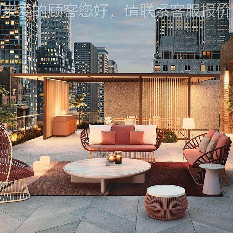 定制北户外沙92发防别墅庭院欧藤椅沙发阳台休闲室藤外编沙水发组,住宅家具,户外沙发,淘宝优惠券,粉丝福利购,淘宝优惠卷