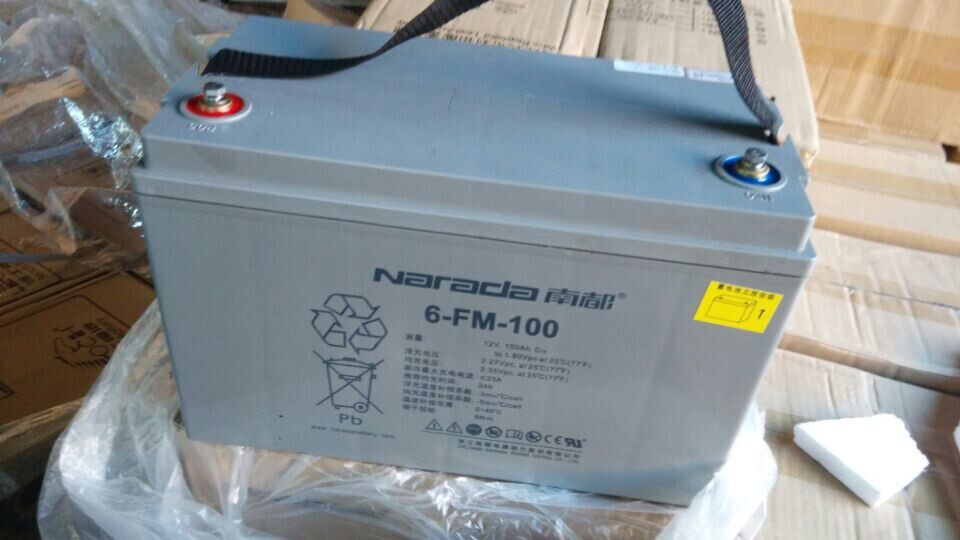 南都蓄电池6-GFM-100/12V100AH应急UPS/EPS应急电源现货包邮其他